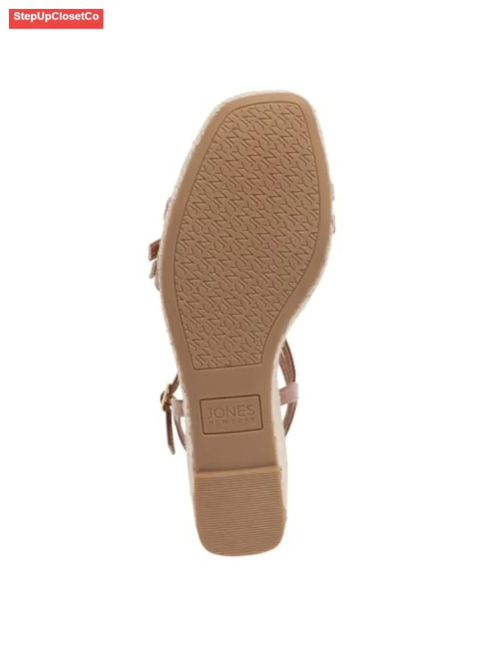 Strappy Espadrille Wedge Sandals with Jute Wrapped Sole and Adjustable Ankle